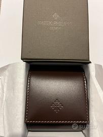 Porta orologio in pelle Patek Philippe originale