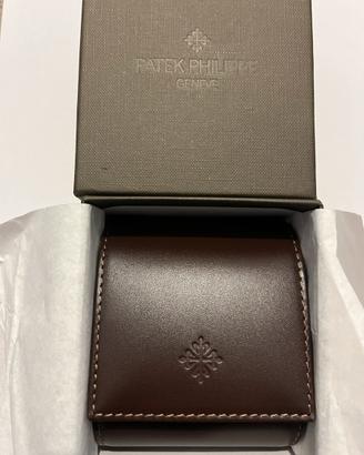 Porta orologio in pelle Patek Philippe originale