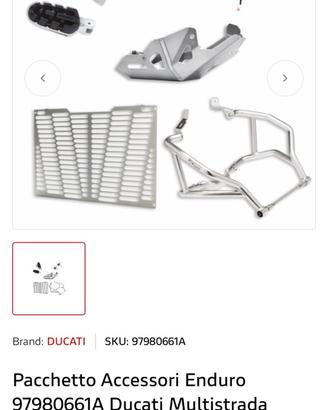 Telaio Paramotore Ducati Multistrada Enduro