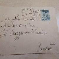 Busta 1907 STRESA per Monza - 15 Cent. "Michetti"