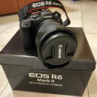 EOS R6 Mark II + RF 24-105 F4 - Anello adattatore