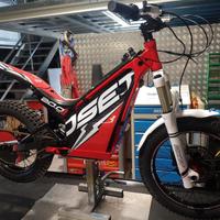 Moto trial elettrica professionale