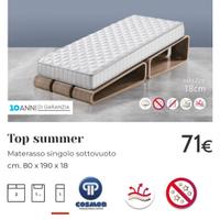 materasso singolo