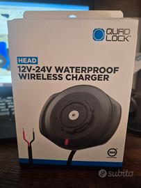 QUAD LOCK HEAD 12V-24V WIRELESS CHARGER