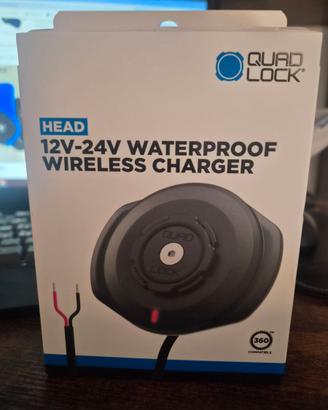 QUAD LOCK HEAD 12V-24V WIRELESS CHARGER