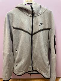 Felpa tech nike grigia