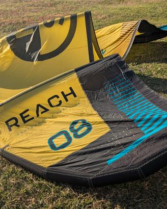 Kite North Reach 8m e Barra North Navigator