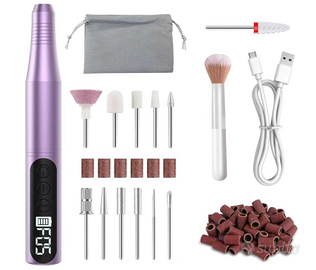 Fresa per unghie ricaricabile 20000rpm 4 velocità