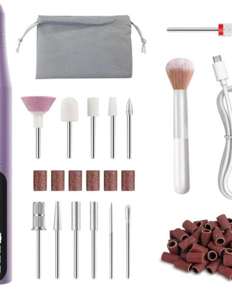 Fresa per unghie ricaricabile 20000rpm 4 velocità