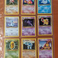 Lotto 36 Carte Pokémon Vintage Set Base 
