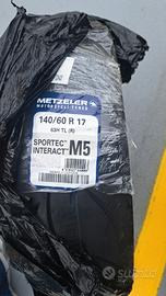 gomma moto 125 mettere 140/60 r17