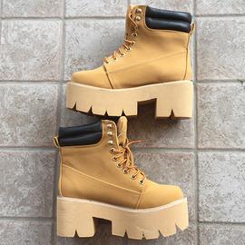 Sneakers con platform color kaki 39