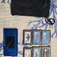 Game boy advance color micro + giochi