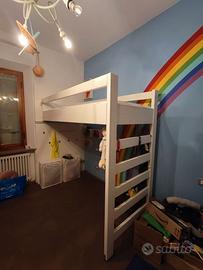 Letto a ponte di fattura artigianale