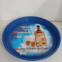 Vassoio in Metallo Pubblicitario Amaro del Capo