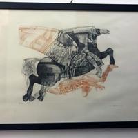 3 acqueforti a colori Walter Cremonini 50 x 70