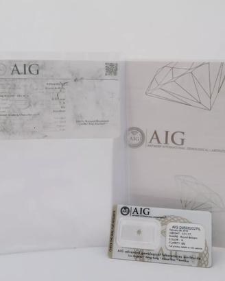 AIG DIAMANTE NATURALE NON TRATTATO BRILLANTE 0.51