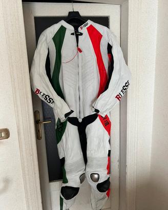 Tuta biesse intera in pelle