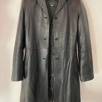 Giacca di pelle nera