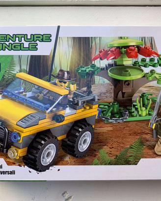 Lego Compatibili Adventure Jungle Set 5+ anni 179p