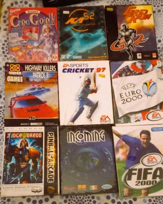 Big Box Giochi PC Nuovi FIFA Q.A.D. MDK Grouch