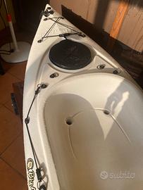 Kayak monoposto bianco Bigmama