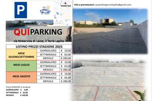 Parcheggio privato disponibile