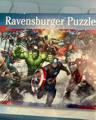 Puzzle Ravensburger XXL 100 pezzi Marvel Avengers
