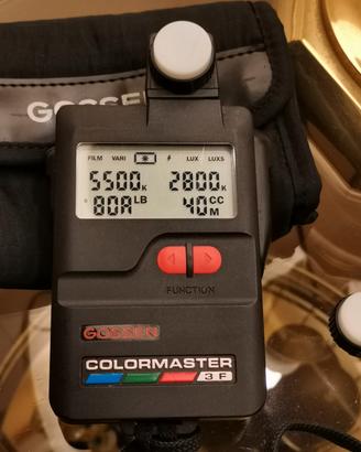 Gossen Colormaster 3F Termocolorimetro