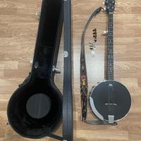 Banjo e case in legno