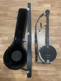 Banjo e case in legno