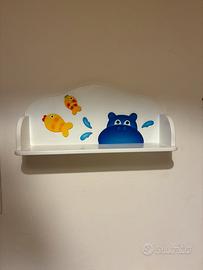 Mensola per cameretta bambini