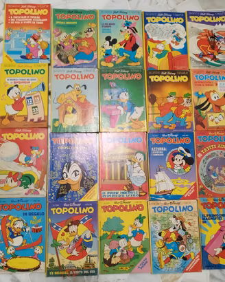 20 Topolino fumetti  anni 70/80