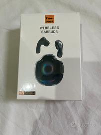 Two-track wireless earbuds bluetooth