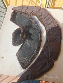 1 colletto di visone e 1 di castorino 