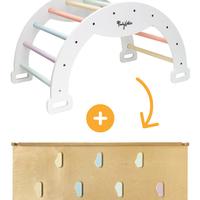 Arco Montessoriano Cotton Candy 2 in 1 + scivolo