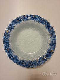 Centrotavola  piatto vintage stile Murano