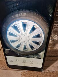 4 gomme invernali da 15 con cerchi e coppell