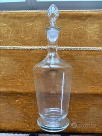 Bottiglia decanter in vetro