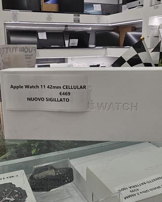 APPLE WATCH 11 42MM CELLULAR - NUOVO SIGILLATO