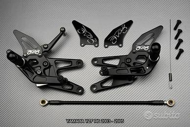 Pedane arretrate YAMAHA YZF R6 2003 - 2005