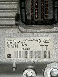 Centralina motore OPEL MERIVA 14 benz del 2005