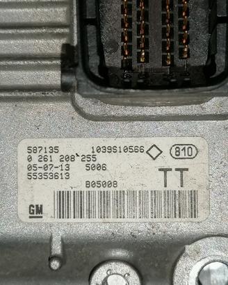 Centralina motore OPEL MERIVA 14 benz del 2005