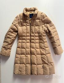 Moncler Vintage Piumino Lungo Donna Beige Taglia 2