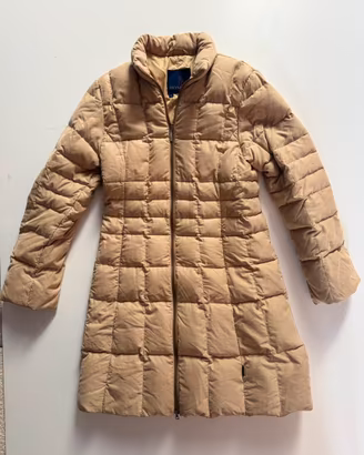 Moncler Vintage Piumino Lungo Donna Beige Taglia 2