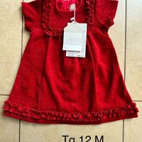 Abito Natalizio bimba 12 mesi