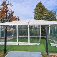 TENDONE GAZEBO 8x8 mt DA GIARDINO