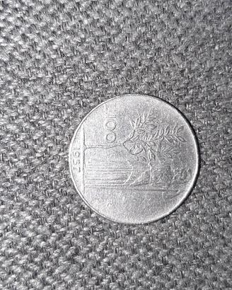100 lire 1957 minerba 57  euro moneta rara
dollaro