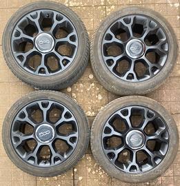 Cerchi in lega Fiat 500L trekking sport 17 nero