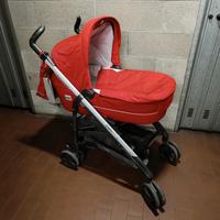 Trio Zippy pro Inglesina color rosso, da 0 -3 anni